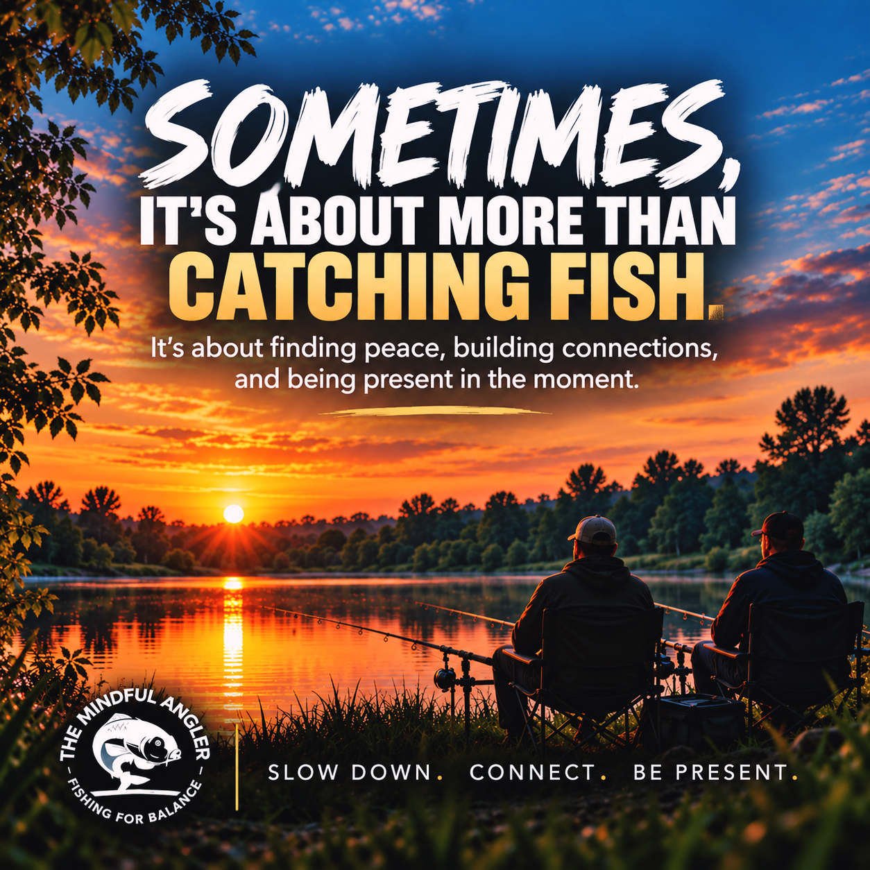 SLOW DOWN. CONNECT. BE PRESENT.